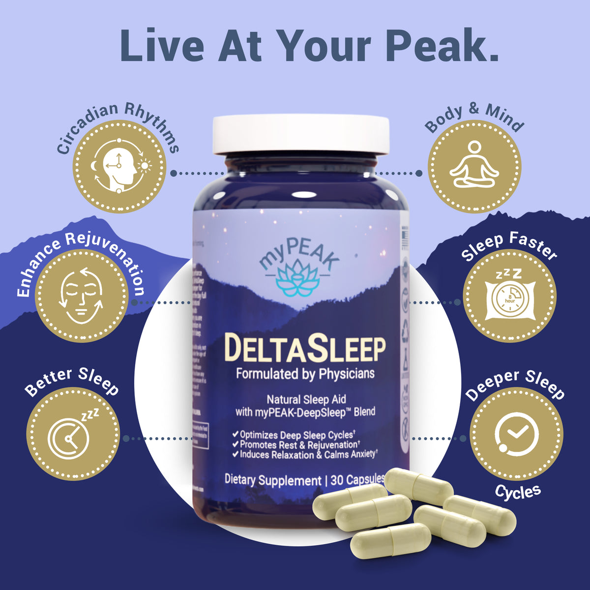 Supplements for better sleep and relaxation